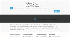 Desktop Screenshot of mckimphotography.com