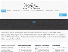 Tablet Screenshot of mckimphotography.com